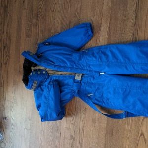 Vintage Blue Ski Jumpsuit